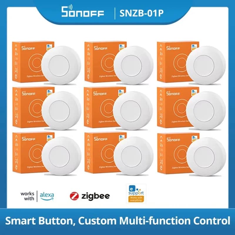 כפתור סצנות חכם Zigbee של SONOFF לשליטה מהירה בבית