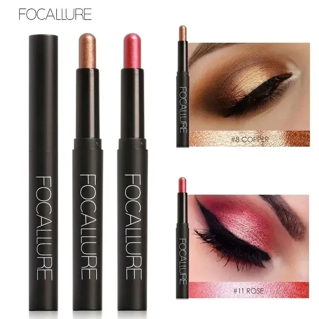 עיפרון צלליות מטאלי מבריק עמיד במים של Focallure