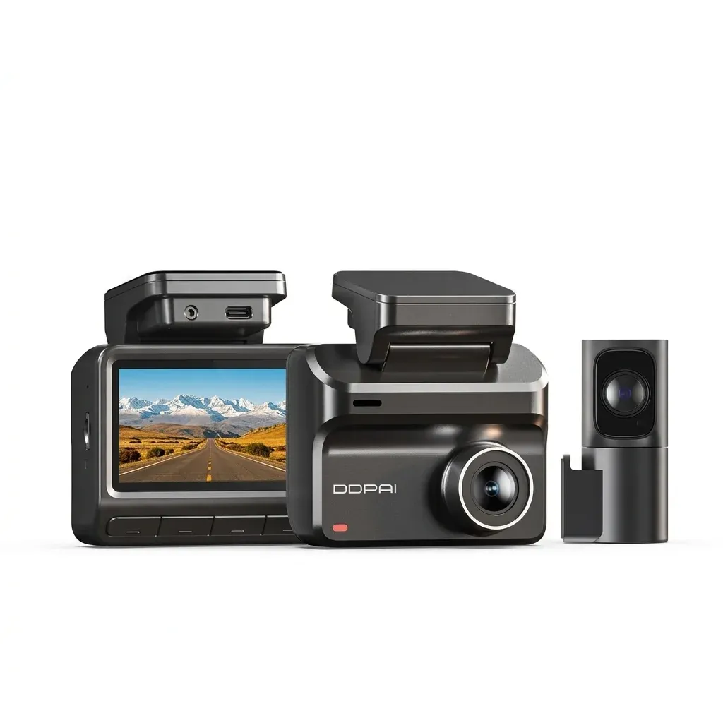 DDPAI Z50 Pro מצלמת דרך 4K עם GPS ו‑Wi‑Fi