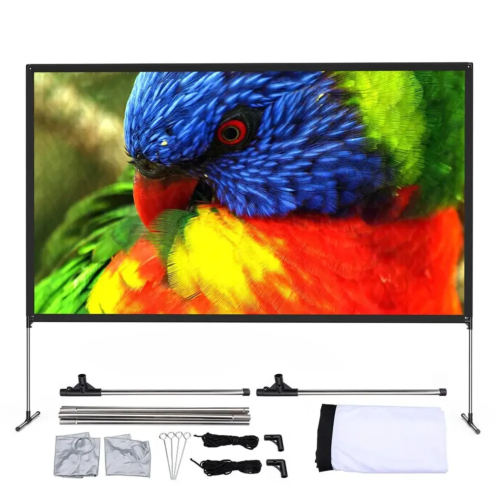 מסך הקרנה נייד BlitzWolf BW-VS6 בגודל 80/100 אינץ׳