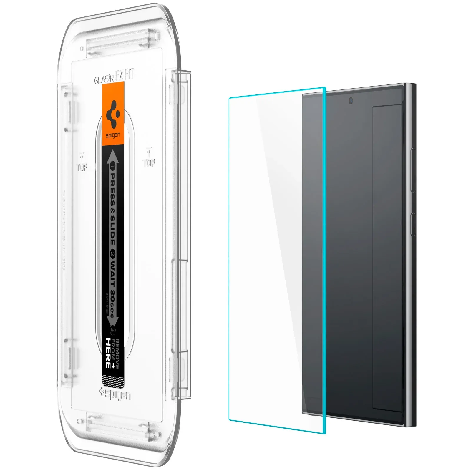 מגן זכוכית Spigen EZ Fit HD ל‑Samsung Galaxy S24 Ultra