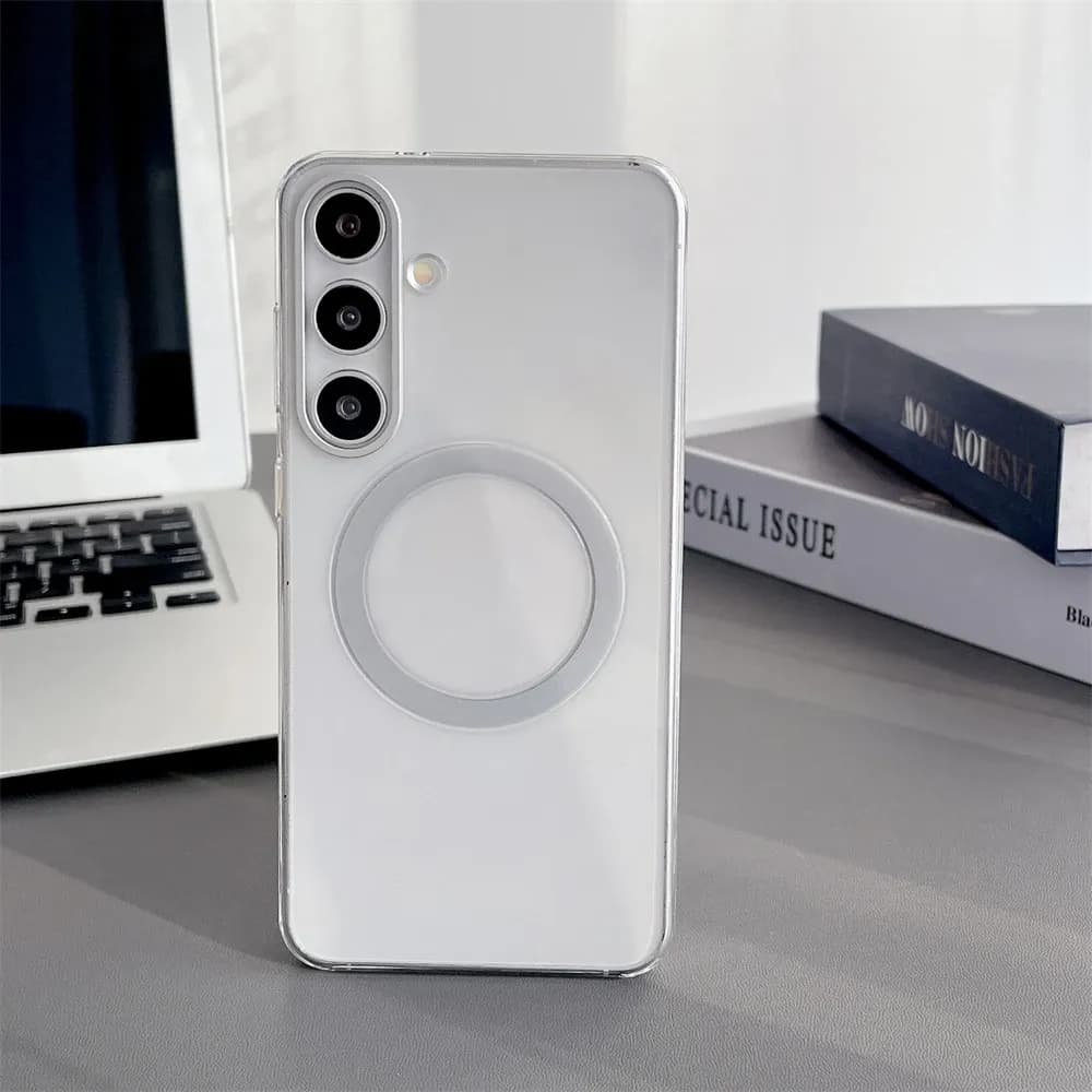 כיסוי שקוף מגנטי מחוזק Spigen לסמסונג Galaxy S26 Ultra / S25+