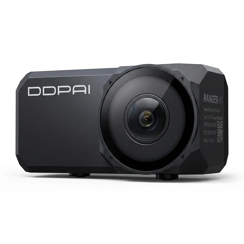 מצלמת דרך דו־כיוונית לאופנוע DDPAI RANGER M1 עם עמידות מים