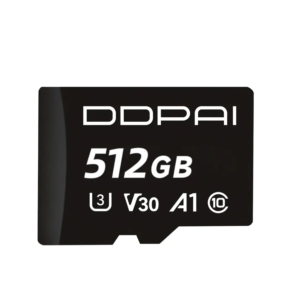 כרטיס זיכרון DDPAI למצלמת דרך 64GB–512GB במהירות גבוהה