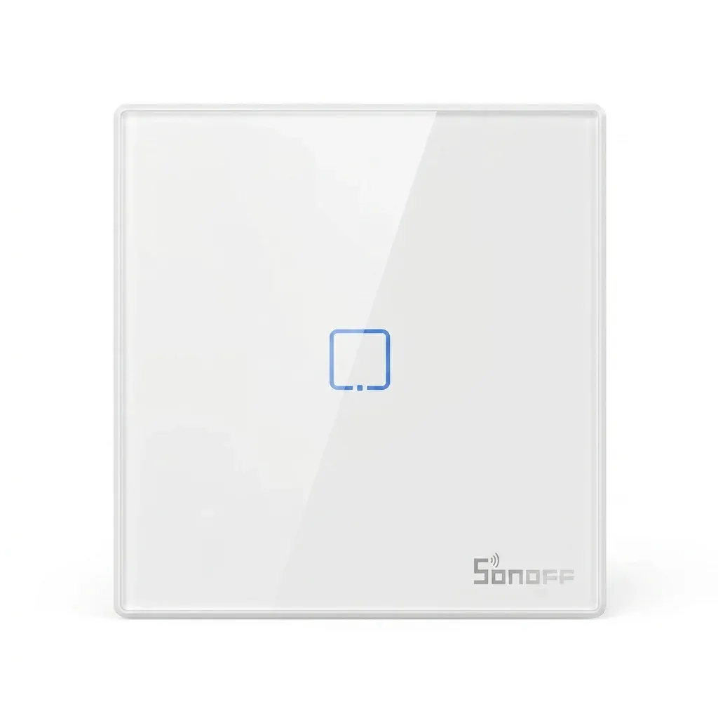 מתג קיר חכם Sonoff T2EU RF עם מגע, RF וקול