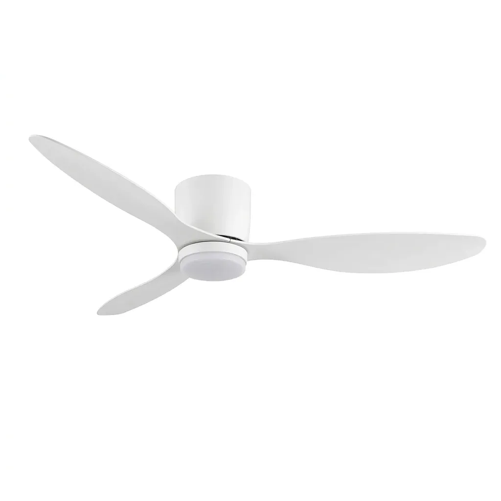 מאוורר תקרה מודרני 52 אינץ' עם תאורת LED ושלט IRALAN