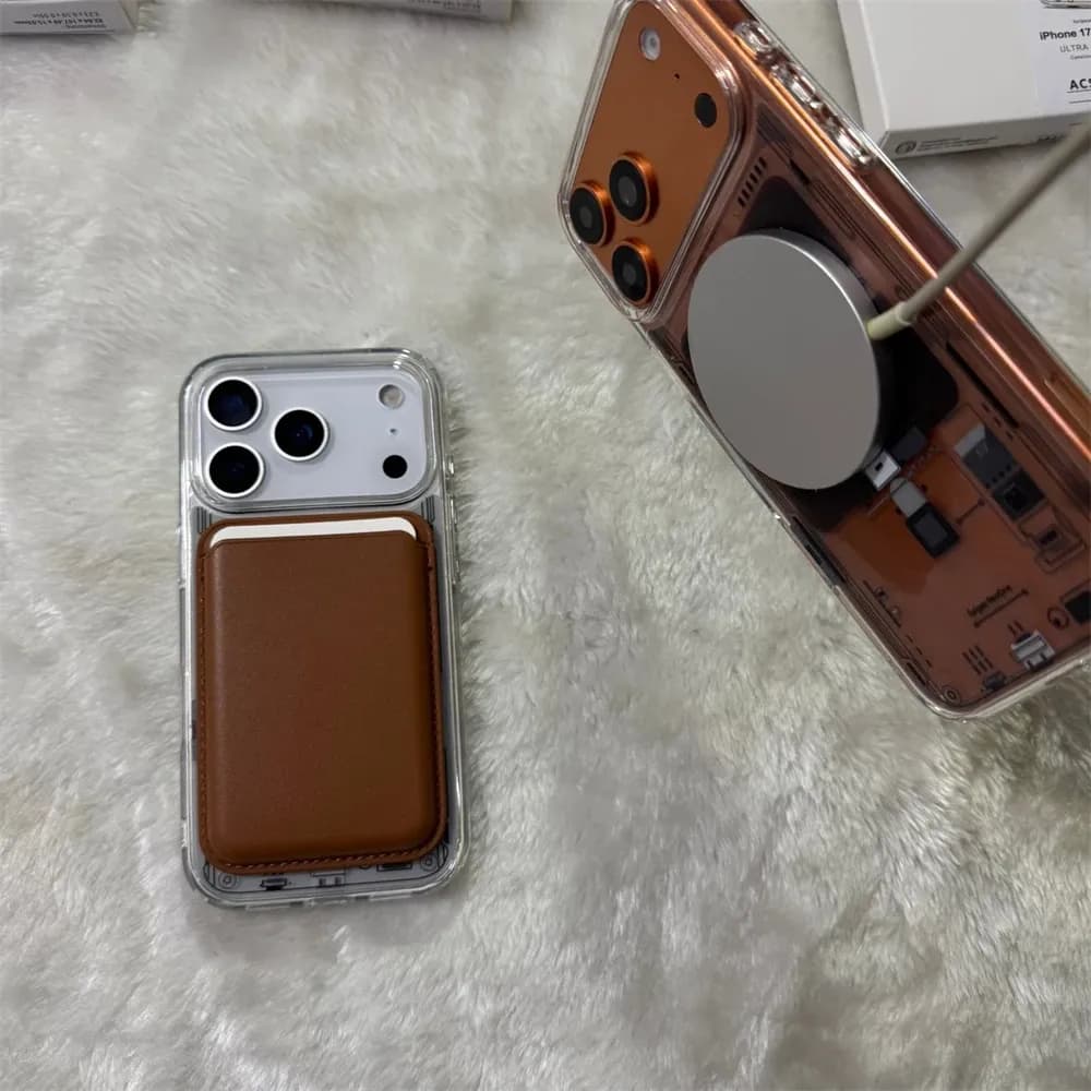 כיסוי מגנטי שקוף Spigen Ultra Hybrid MagFit לאייפון