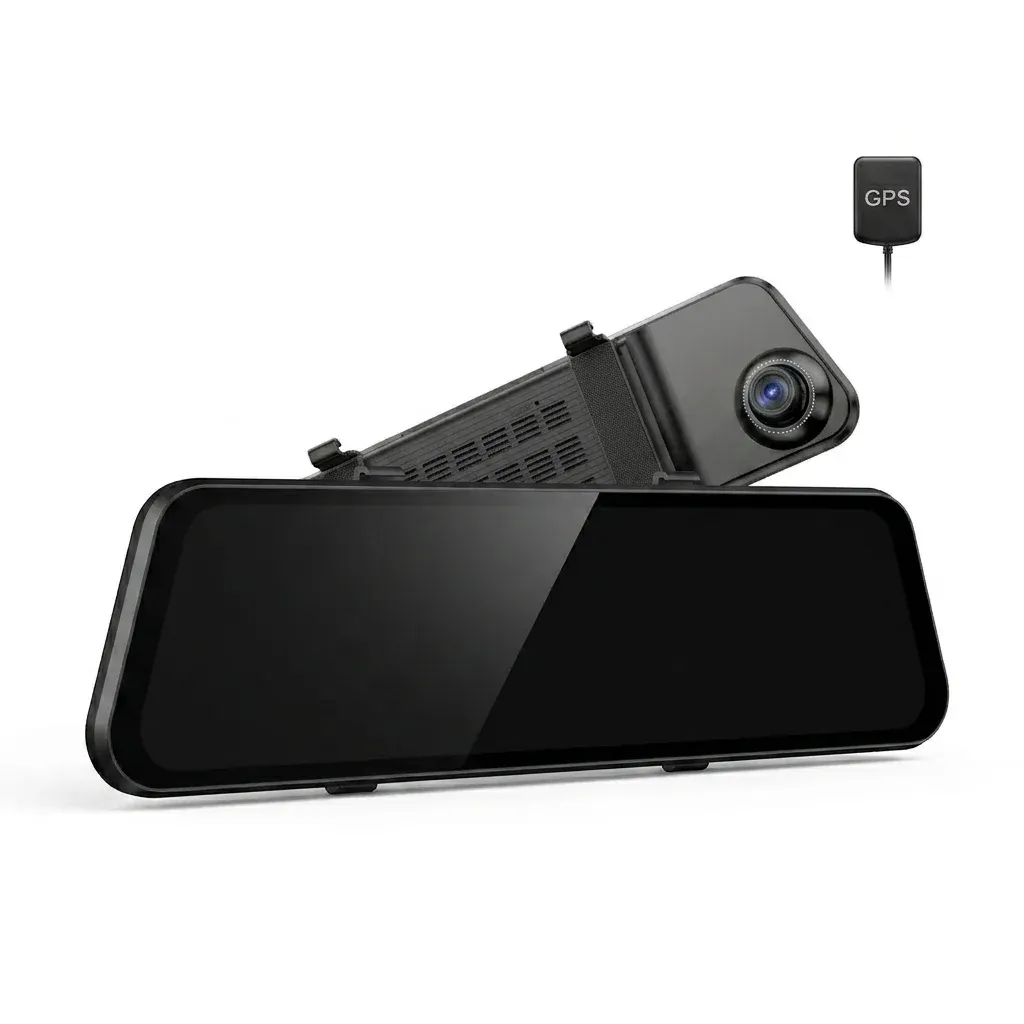 AZDOME PG17 Pro מראת דרך 4K עם מסך מגע 12 אינץ׳