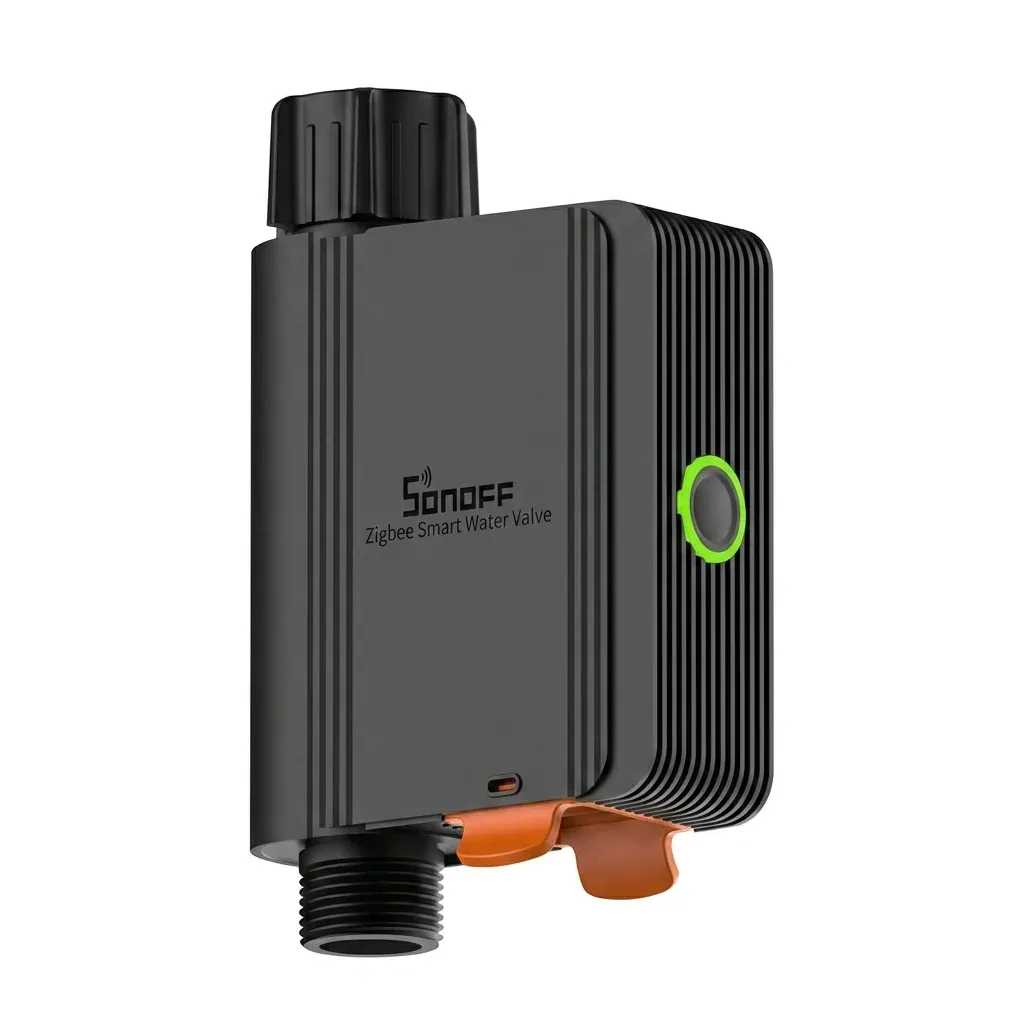 שסתום השקיה חכם Zigbee SONOFF SWV לניהול גינה מרחוק